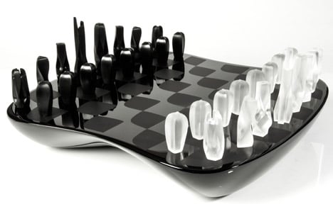 Chess set from Zaha Hadid homeware collection