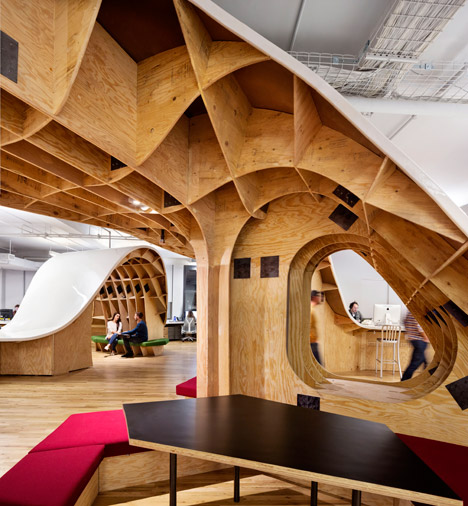 Barbarian offices by Clive Wilkinson