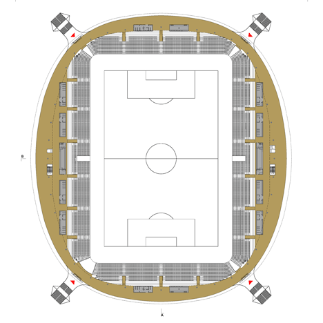 Football Stadium Arena Borisov by Ofis