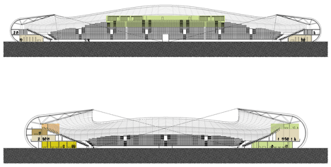 Football Stadium Arena Borisov by Ofis