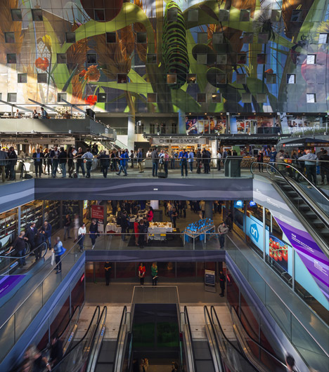 Markthal by MVRDV opens in Rotterdam