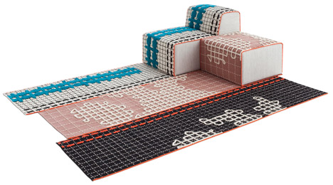 Bandas rugs by Patricia Urquiola