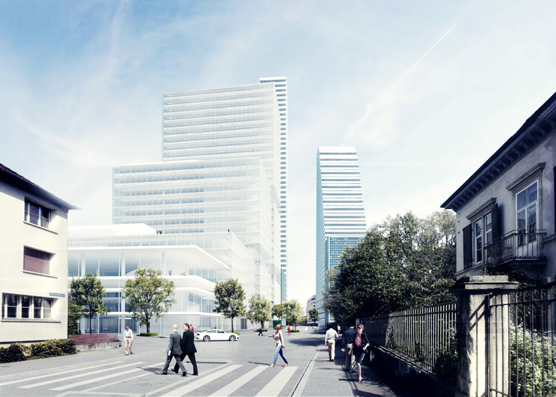 Herzog & de Meuron unveils Basel campus for Roche healthcare