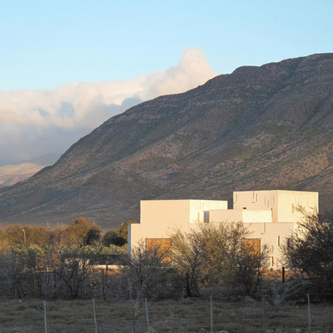 Slot windows offer starry views from Swartberg House by Openstudio Architects