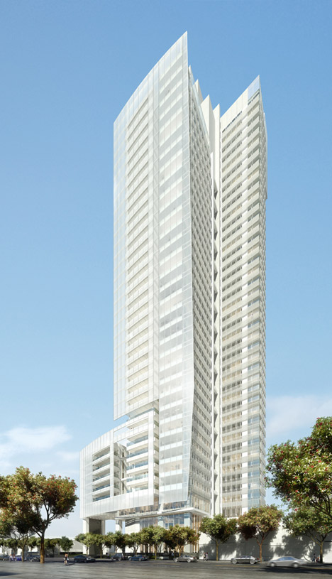 Taichung Condominium Tower by Richard Meier