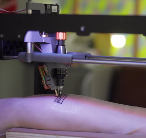 Tatoue 3D printing tattoo machine by Appropriate Audiences