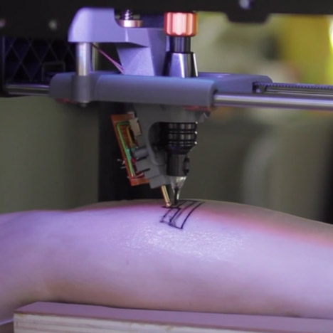 French designers hack a 3D printer to make a tattooing machine