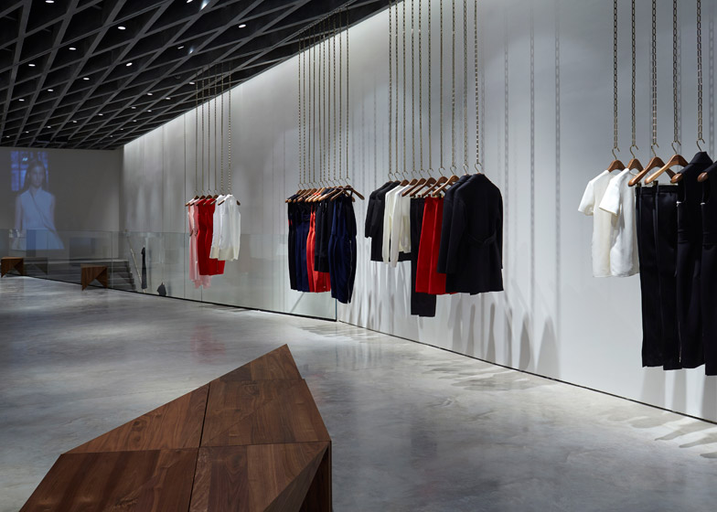 Farshid Moussavi Designs London Shop Interior For Victoria Beckham