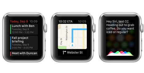 Apple Watch San Francisco typeface