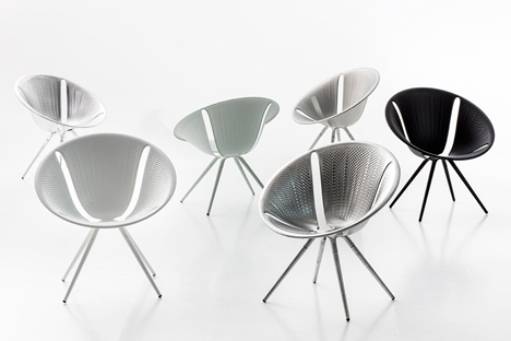 Diatom chairs by Ross Lovegrove for Moroso