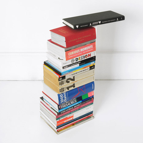 Fiction bookstand by Sebastian Bergne