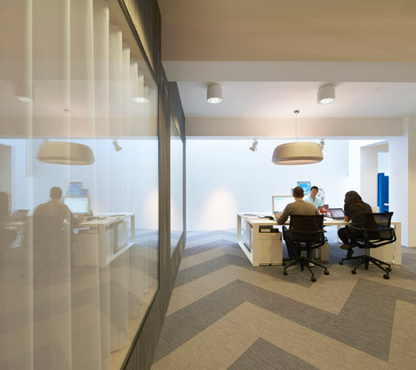 Fold 7 office refurbishment by Paul Crofts Studio