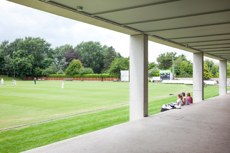 Merrion Cricket Pavilion by TAKA Architects
