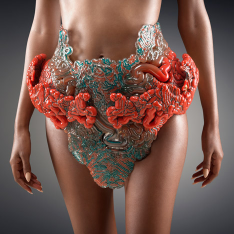 Neri Oxman at MIT Media Lab collaborates with Stratasys for 3D printed 'skin'