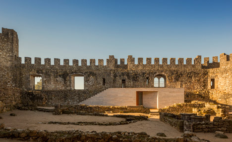 Pombal Castle's Visitor Centre by Comoco Architects