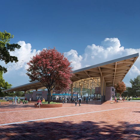 Assen Station redesign by Powerhouse Company and De Zwarte Hond to feature triangular roof