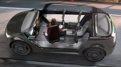Slow becomes fast concept vehicle by IDEO