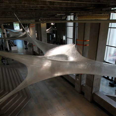 Tape Paris installation by Numen/For Use, supported by COS
