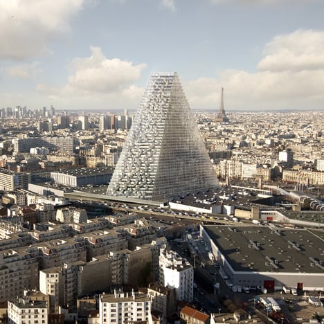 Herzog & de Meuron's triangular tower rejected by Paris councillors