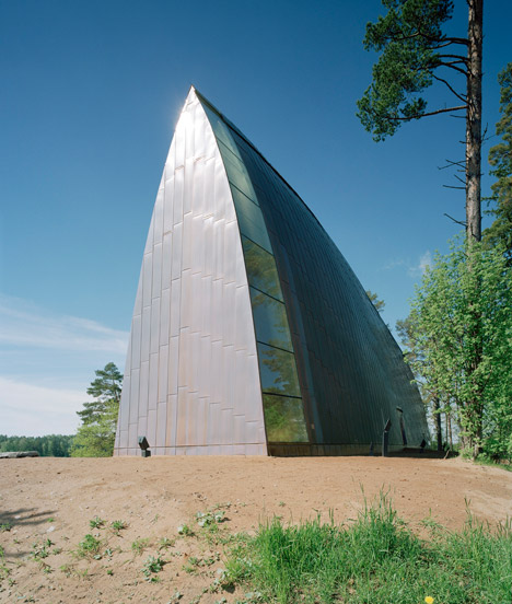 Turku Ecumenical Art Chapel by Sanaksenaho Architects