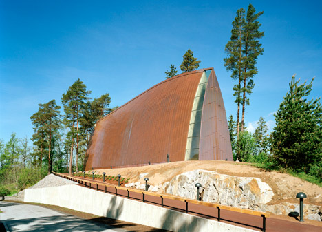 Turku Ecumenical Art Chapel by Sanaksenaho Architects