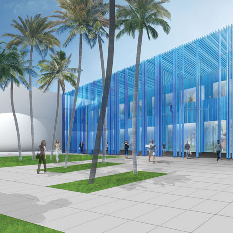 Sou Fujimoto's proposal for Miami Design District