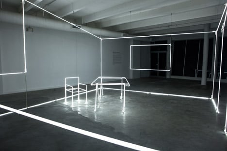 Light installation by Massimo Uberti for Bentley