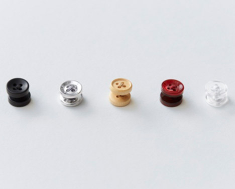 Fuse and Cuff Links by Nendo