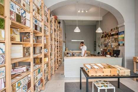 New store in Lisbon continues a family business by Cortiço & Netos