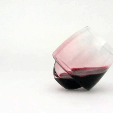 Spillproof Wine Glasses From Super Duper Studio