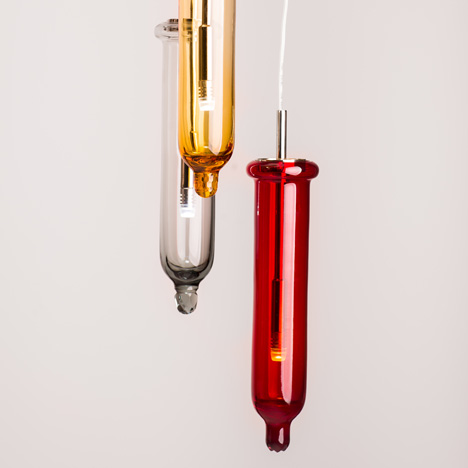 Jan Vacek designs lamps&ltbr /&gt shaped like condoms