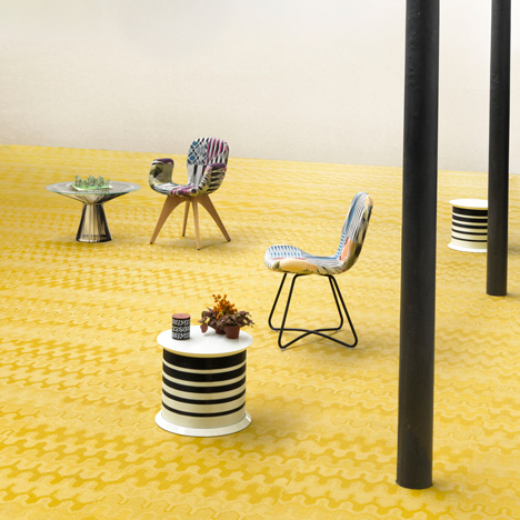 Missoni flooring collection by Bolon