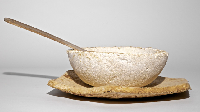 Vessels made out of mycelium by Officina Corpuscoli