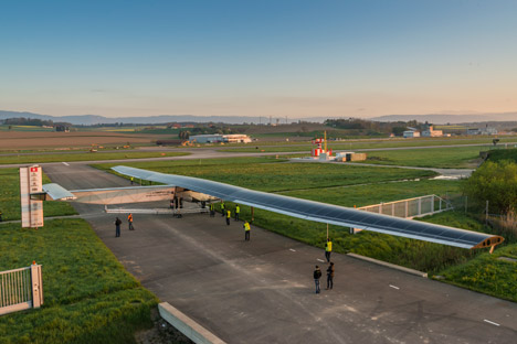 Solar Impulse 2 solar aeroplane flight around the world