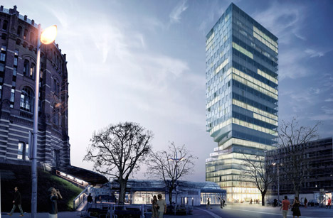 MVRDV win competition to design skyscraper in Vienna