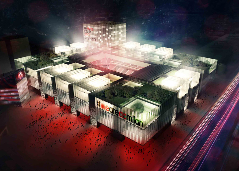 Erasure smertefuld Maxim Arup reveals plans for new AC Milan football stadium