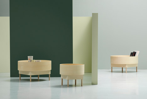 Bowl Table and Tiki Collection by Andreas Engesvik for Fogia