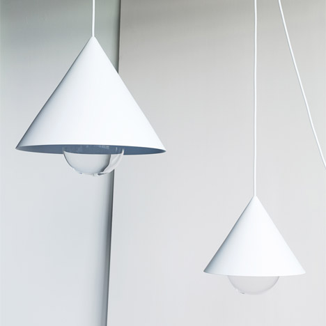 Cone lights at Etage Projects by Studio Vit