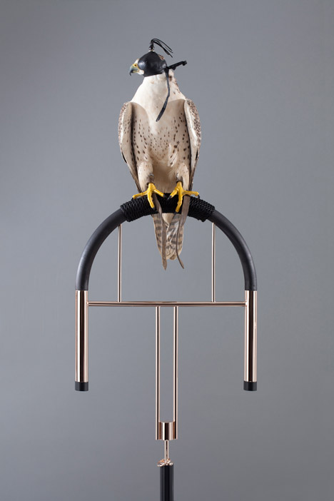 Falconry perches by Posa