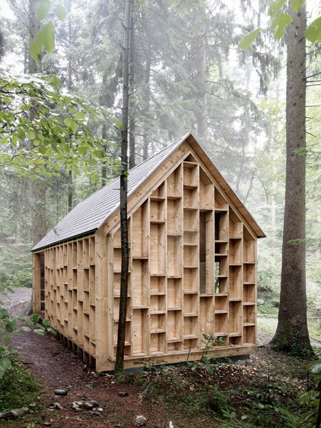 Forest Refuge by Bernd Riegger Architektur