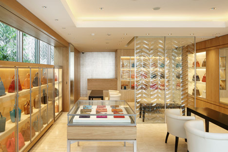 Jewel Box handbag shop by Hiroshi Nakamura &amp NAP