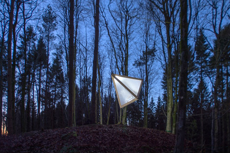 Hooke Park Tetrahedron & Big Fish by AA Design & Make