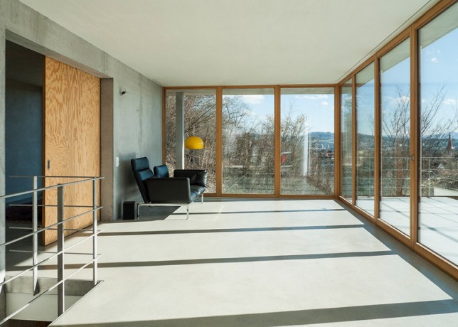 Gian Salis House On A Slope Terraces Down Hillside