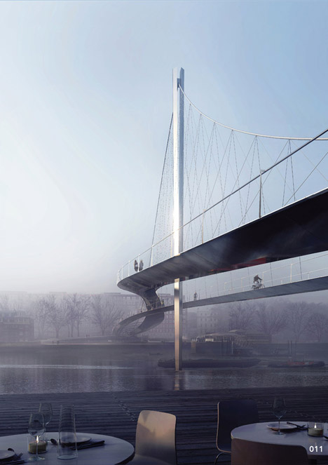 Nine Elms bridge designs