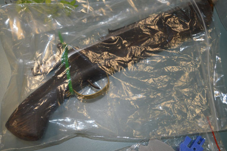 Sawn-off rifle found by Queensland Police Service