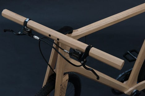 Wooden bicycle by Paul Timmer