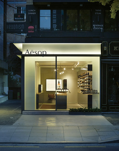 Aesop Garosu-Gil Seoul by Wise Architecture