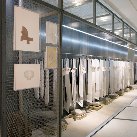 Faye Toogood designs gender-neutral retail spaces for London's Selfridges