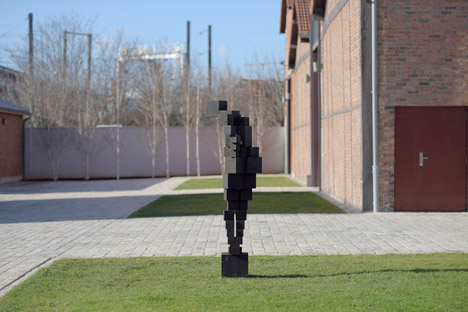 Second Body by Antony Gormley at Thaddaeus Ropac Galerie