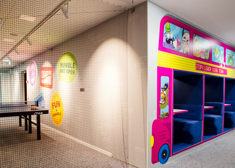 Candy Crush offices designed as a 